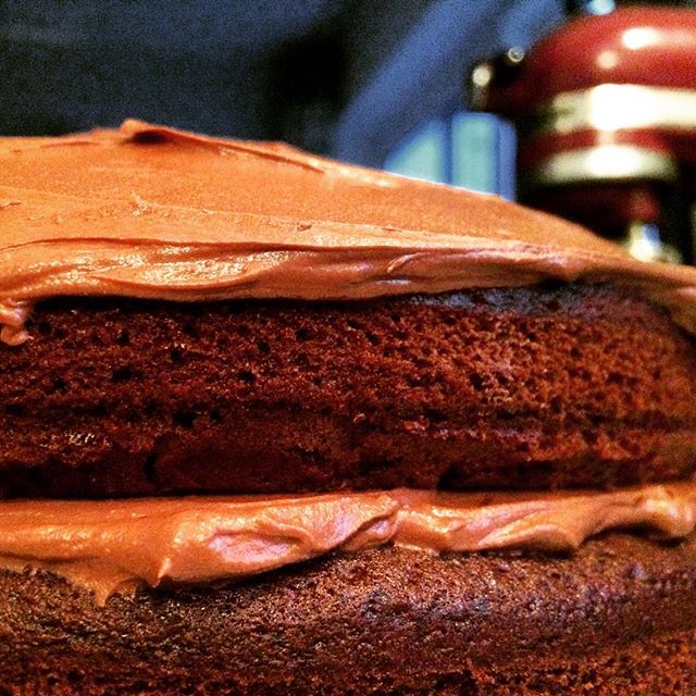 #chocolate #cake #buttercream
